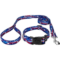 Country Brook Petz Star Spangled Deluxe Dog Collar And Leash -Pet Supplies Online GUEST 0124fb39 e58b 4dbc ab96 8153b7bbba94