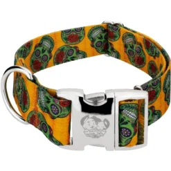 Country Brook Petz 1 1/2 Inch Premium Sugar Skulls Dog Collar -Pet Supplies Online GUEST 085ce794 5750 4269 8b0f 688e7f024858