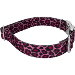 Country Brook Petz Premium Pink Leopard Dog Collar -Pet Supplies Online GUEST 0a1be1fb 7770 4dfb 8c34 0b1c76e75cb5