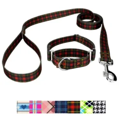 Country Brook Petz® Martingale Collar And Leash - Plaid And Argyle Collection -Pet Supplies Online GUEST 0f53ec4c cd54 4018 b16b 947fde9d1e3d
