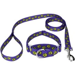 Country Brook Petz Blue Busy Paws Martingale Dog Collar And Leash Limited Edition -Pet Supplies Online GUEST 0f9ee60a a3d1 4527 947f ac0867b44f18