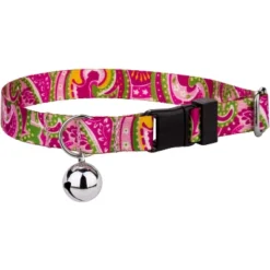 Country Brook Petz Pink Paisley Cat Collar -Pet Supplies Online GUEST 1156d888 3cdd 4561 9f10 ed5469487da3