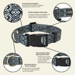Country Brook Petz Deluxe Dog Collar - Abstract Collection - Made In The U.S.A. -Pet Supplies Online GUEST 14848b8a c1c7 4db0 8c1d 9ce1f383d764