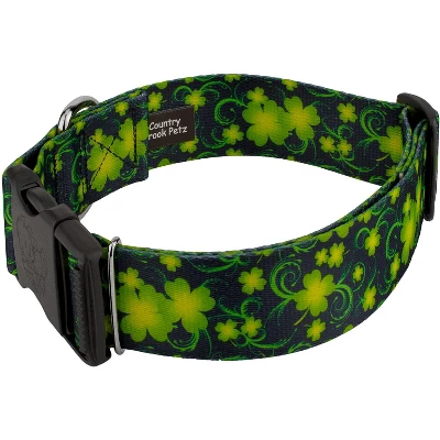 Country Brook Petz HossFit Jr Wide Deluxe Dog Collar - Irish Pride Collection 3 Country Brook Petz HossFit Jr Wide Deluxe Dog Collar - Irish Pride Collection