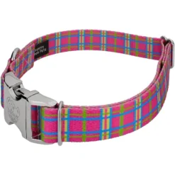 Country Brook Petz Premium Bubblegum Pink Plaid Dog Collar And Leash -Pet Supplies Online GUEST 173a4a07 1cbd 4ae3 8f6f 9267698d3d5a