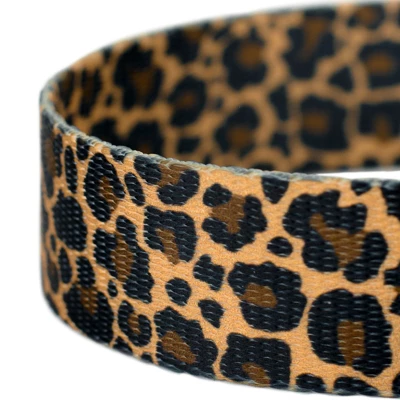 Country Brook Petz Leopard Print Dog Leash (6 Foot, 1/2 Inch Wide) 4 Country Brook Petz Leopard Print Dog Leash (6 Foot, 1/2 Inch Wide) - Image 2