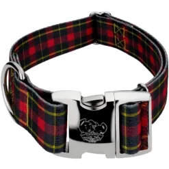 Country Brook Petz 1 1/2 Inch Premium Buffalo Plaid Dog Collar -Pet Supplies Online GUEST 23eaffaa 5a6f 4d5d 8951 360190359ff2