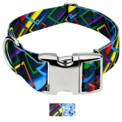 Country Brook Petz HossFit Jr Wide Premium Dog Collar - Abstract Collection -Pet Supplies Online GUEST 28a4f7f3 b440 4f64 a767 4713a7f817af