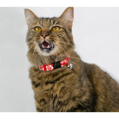 Country Brook Petz Red Hawaiian Cat Collar 6 Country Brook Petz Red Hawaiian Cat Collar - Image 4