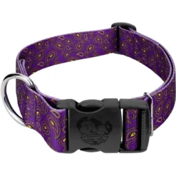 Country Brook Petz 1 1/2 Inch Deluxe Purple Paisley Dog Collar -Pet Supplies Online GUEST 2d8e4886 9f08 4f6f bdf8 aba11b52fcc3