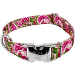Country Brook Petz Premium Pink Paisley Dog Collar -Pet Supplies Online GUEST 2fd6a9b7 3294 4087 ba23 11f13554fe89