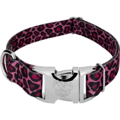 Country Brook Petz Premium Pink Leopard Dog Collar -Pet Supplies Online GUEST 3269f839 dd37 4a32 af91 66602036ccca