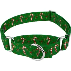 Country Brook Petz Candy Cane Christmas Martingale Dog Collar -Pet Supplies Online GUEST 3b8a687d bcf0 495a 801b 34b19960fd1b