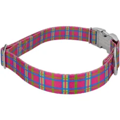 Country Brook Petz Premium Bubblegum Pink Plaid Dog Collar And Leash -Pet Supplies Online GUEST 3b9257bf 2ffb 4165 837d 9057038d5061