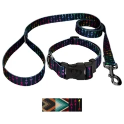 Country Brook Petz Deluxe Collar And Leash - Chevron And Arrows Collection -Pet Supplies Online GUEST 3d91099d 774d 49fc ae9b 387f3b124b0f