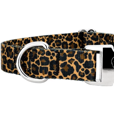 Country Brook Petz Premium Leopard Print Dog Collar 5 Country Brook Petz Premium Leopard Print Dog Collar - Image 3