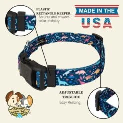 Country Brook Petz Deluxe Dog Collar - Critter Corner Collection - Made In The U.S.A. -Pet Supplies Online GUEST 3ffcccdc f783 45ba 9b6a 584bb9d29f8f