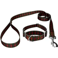 Country Brook Petz Buffalo Plaid Martingale Dog Collar And Leash -Pet Supplies Online GUEST 456c3396 0b1b 443c affc f5b21f41a6a1