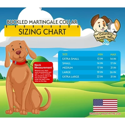 Country Brook Petz 1 1/2 Inch Rainbow Hearts Martingale W/Deluxe Buckle Dog Collar 3 Country Brook Petz 1 1/2 Inch Rainbow Hearts Martingale W/Deluxe Buckle Dog Collar