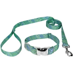 Country Brook Petz Premium Green Paisley Collar And Leash -Pet Supplies Online GUEST 494845b9 84c0 4d63 aa8e 7d0d59b5894c