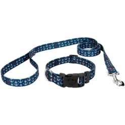 Country Brook Petz Deluxe Anchors Away Dog Collar And Leash -Pet Supplies Online GUEST 4c122978 ddf4 4131 a02d 846c14b74d19