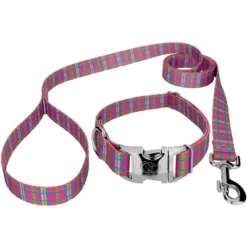 Country Brook Petz Premium Bubblegum Pink Plaid Dog Collar And Leash -Pet Supplies Online GUEST 4c467010 4723 4390 a639 c916e6599dd6