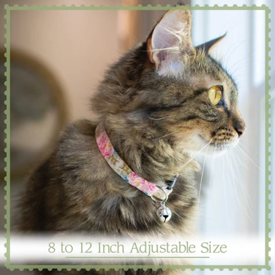 Country Brook Petz® Spring Cottagecore Cat Collar 3 Country Brook Petz® Spring Cottagecore Cat Collar