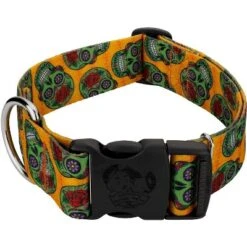 Country Brook Petz 1 1/2 Inch Deluxe Sugar Skulls Dog Collar -Pet Supplies Online GUEST 501ccd0d d3bc 4932 b35a b36b78e2ff6b
