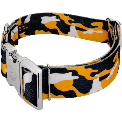 Country Brook Petz HossFit Jr Wide Premium Dog Collar - Sports And Athletics Collection 3 Country Brook Petz HossFit Jr Wide Premium Dog Collar - Sports And Athletics Collection
