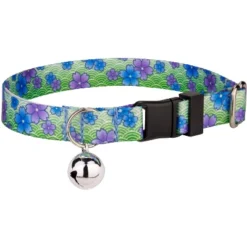 Country Brook Petz® Blue April Blossoms Cat Collar -Pet Supplies Online GUEST 595608a6 9c52 45bc 8322 439cbc600fc6