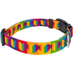 Country Brook Petz Deluxe Rainbow Hearts Dog Collar - Made In The U.S.A. -Pet Supplies Online GUEST 5c067128 8037 40bf b3c3 32a0ba0e0538