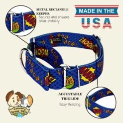Country Brook Petz HossFit Jr Wide Martingale Dog Collar - Geek Chic Collection -Pet Supplies Online GUEST 5e808ce7 776b 40a3 a614 ba6c57bc1703