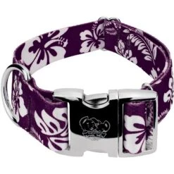 Country Brook Petz 1 1/2 Inch Premium Purple Hawaiian Dog Collar -Pet Supplies Online GUEST 602b40d3 d275 4254 b641 833779b94db5