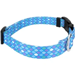 Country Brook Petz Deluxe Mermaid Scales Dog Collar - Made In The U.S.A. (1 Inch, Large) -Pet Supplies Online GUEST 60e8e9e9 9903 4982 bba3 fb20b255a097