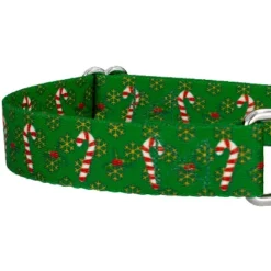 Country Brook Petz Candy Cane Christmas Martingale Dog Collar -Pet Supplies Online GUEST 690d22e4 0db7 4982 a4f0 d172e6ece333