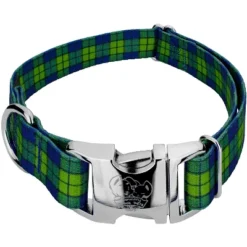Country Brook Petz Premium Blue And Green Plaid Dog Collar -Pet Supplies Online GUEST 6f4431a8 ff71 4b2d b1c5 82b29c6d8d7e