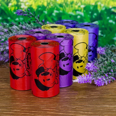 120 Count Country Brook Petz Mixed Colors Lavender Scented Potty Time Waste Bags Closeout, 8 Rolls 3 120 Count Country Brook Petz Mixed Colors Lavender Scented Potty Time Waste Bags Closeout, 8 Rolls