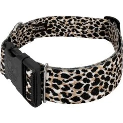 Country Brook Petz HossFit Jr Wide Deluxe Dog Collar - Animal Print Collection