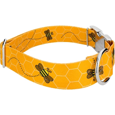Country Brook Petz 1 1/2 Inch Premium Busy Bee Dog Collar 4 Country Brook Petz 1 1/2 Inch Premium Busy Bee Dog Collar - Image 2