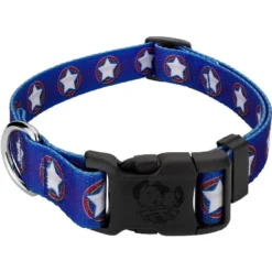 Country Brook Petz Deluxe American Stars Dog Collar - Made In The U.S.A. (5/8 Inch, Small) -Pet Supplies Online GUEST 81cef497 243f 4fa8 a776 0f29be8d075c