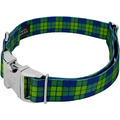 Country Brook Petz Premium Dog Collar And Leash - Plaid And Argyle Collection 3 Country Brook Petz Premium Dog Collar And Leash - Plaid And Argyle Collection