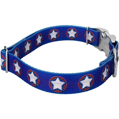 Country Brook Petz Premium American Stars Dog Collar And Leash 5 Country Brook Petz Premium American Stars Dog Collar And Leash - Image 3