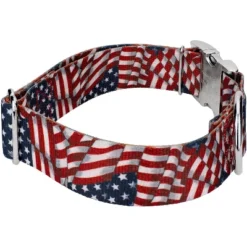 Country Brook Petz 1 1/2 Inch Premium Patriotic Tribute Dog Collar -Pet Supplies Online GUEST 8a8a4963 ff40 4678 a30a 992d0ad4ba79