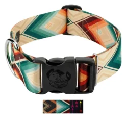 Country Brook Petz HossFit Jr Wide Deluxe Dog Collar - Chevron And Arrows Collection -Pet Supplies Online GUEST 8ddd29a0 dc40 45af 97fc 8a65120bc3ab