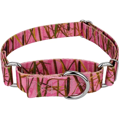 Country Brook Petz Pink Waterfowl Camo Martingale Dog Collar 8 Country Brook Petz Pink Waterfowl Camo Martingale Dog Collar - Image 6