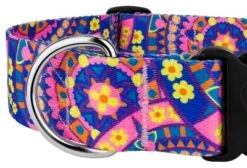 Country Brook Petz 1 1/2 Inch Deluxe Blue Boho Mandala Dog Collar 9 Country Brook Petz 1 1/2 Inch Deluxe Blue Boho Mandala Dog Collar -Pet Supplies Online GUEST a45d1859 11df 4980 8b68 193bb5ef1ef7