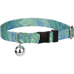 Country Brook Petz Green Paisley Cat Collar -Pet Supplies Online GUEST a89f213c 90d9 4d15 b364 6d915a024ecf