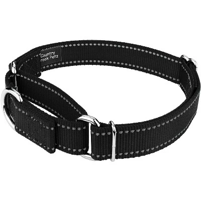 Country Brook Petz Reflective Nylon Martingale Dog Collar 3 Country Brook Petz Reflective Nylon Martingale Dog Collar
