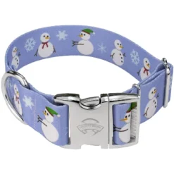 Country Brook Petz 1 1/2 Inch Premium Snowman Dog Collar -Pet Supplies Online GUEST af0dfa7a 4a8f 475d b714 dac55382f284