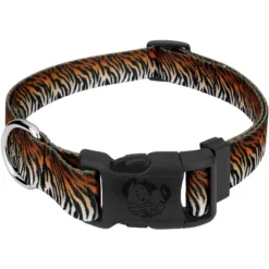 Country Brook Petz Deluxe Bengal Tiger Stripes Dog Collar - Made In The U.S.A. (1 Inch, Extra Large) -Pet Supplies Online GUEST b1ca91f1 e7c1 4150 b488 a4340ff4b74a